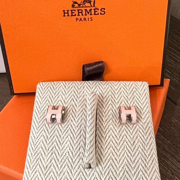 Hermes Mini Pop H Stud Earrings - Picture 8 of 11